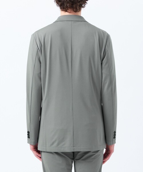 MACKINTOSH PHILOSOPHY(マッキントッシュ フィロソフィー)の「ドライフラットストレッチ ハイパーストレッチメッシュ イージージャケット(テーラードジャケット・メンズ・ブラック/グレー系その他2/ダークネイビー・40/38/42/36)」の9枚目の写真