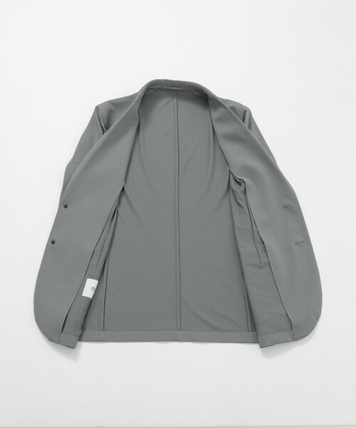 MACKINTOSH PHILOSOPHY(マッキントッシュ フィロソフィー)の「ドライフラットストレッチ ハイパーストレッチメッシュ イージージャケット(テーラードジャケット・メンズ・ブラック/グレー系その他2/ダークネイビー・40/38/42/36)」の12枚目の写真
