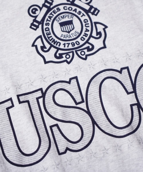made in standard (メイドインスタンダード)の「MADE IN STANDARD / メイドインスタンダード USCG TEE ユーエスコーストガード(Tシャツ/カットソー・メンズ・アッシュグレー/ブラック・LARGE/X-LARGE/MEDIUM)」の13枚目の写真