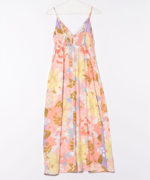 BILLABONG（ビラボン）の「【BILLABONG/ビラボン】24SS SUNSET SKIES/総柄ロングワンピース（ワンピース・レディース・バーガンディー・SMALL）」の2枚目の写真