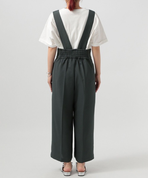 BAYFLOW（ベイフロー）の「【低身長caho146cmさんプロデュース】サロペット（サロペット/オーバーオール・レディース・アイボリー/チャコール・FREE）」の18枚目の写真