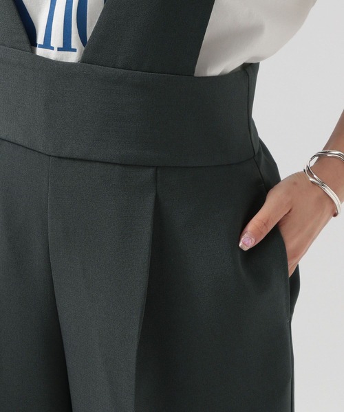 BAYFLOW（ベイフロー）の「【低身長caho146cmさんプロデュース】サロペット（サロペット/オーバーオール・レディース・アイボリー/チャコール・FREE）」の21枚目の写真