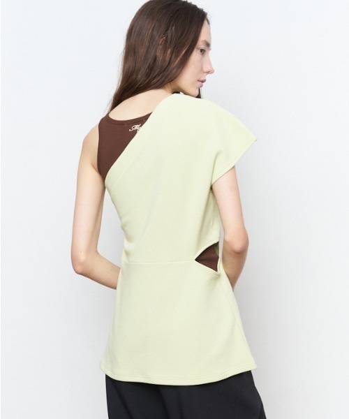 tシャツ Minfy oneshoulder CS  ミンフィーワンショルダーカットソー レディース セール】Minfy oneshoulder CS ミンフィーワンショルダー