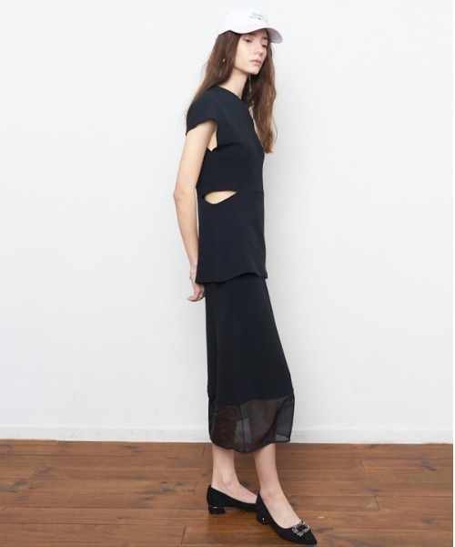 tシャツ Minfy oneshoulder CS  ミンフィーワンショルダーカットソー レディース セール】Minfy oneshoulder CS ミンフィーワンショルダー