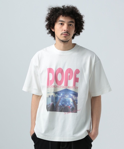BAYFLOW(ベイフロー)の「BROOKLYN フードフェス半袖Tシャツ(Tシャツ/カットソー・メンズ・ブラック/オフホワイト・MEDIUM/LARGE)」の2枚目の写真