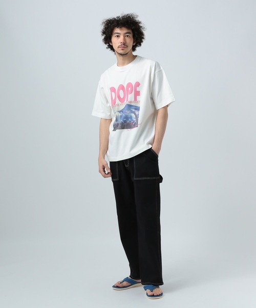 BAYFLOW(ベイフロー)の「BROOKLYN フードフェス半袖Tシャツ(Tシャツ/カットソー・メンズ・ブラック/オフホワイト・MEDIUM/LARGE)」の3枚目の写真