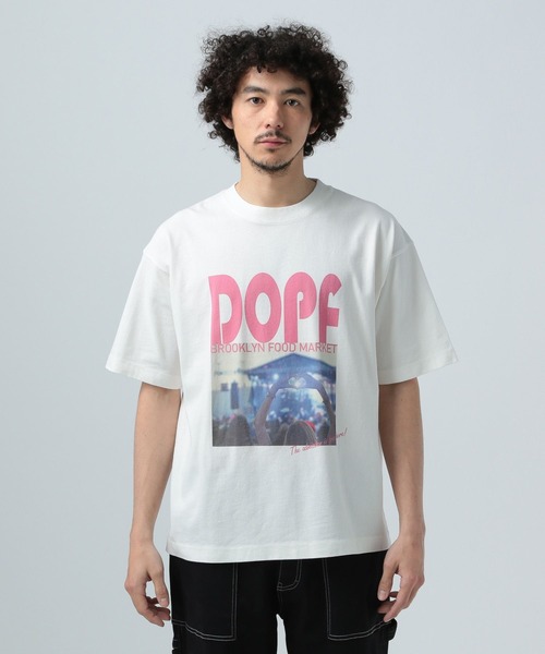 BAYFLOW(ベイフロー)の「BROOKLYN フードフェス半袖Tシャツ(Tシャツ/カットソー・メンズ・ブラック/オフホワイト・MEDIUM/LARGE)」の7枚目の写真