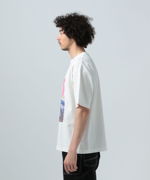 BAYFLOW(ベイフロー)の「BROOKLYN フードフェス半袖Tシャツ(Tシャツ/カットソー・メンズ・ブラック/オフホワイト・MEDIUM/LARGE)」の8枚目の写真
