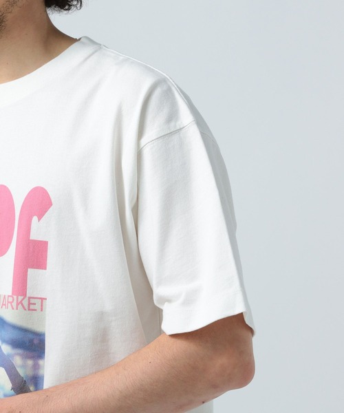 BAYFLOW(ベイフロー)の「BROOKLYN フードフェス半袖Tシャツ(Tシャツ/カットソー・メンズ・ブラック/オフホワイト・MEDIUM/LARGE)」の12枚目の写真