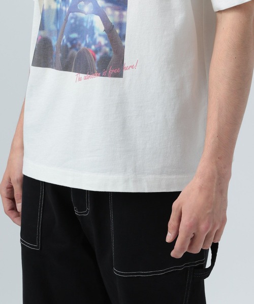 BAYFLOW(ベイフロー)の「BROOKLYN フードフェス半袖Tシャツ(Tシャツ/カットソー・メンズ・ブラック/オフホワイト・MEDIUM/LARGE)」の13枚目の写真