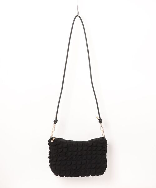 GORGE(ゴージ)の「《ふわもこ質感》レディース バブルショルダー バッグ ショルダーバッグ 2WAY 春夏秋冬(ショルダーバッグ・レディース・アイボリー/ブラック/ブラウン・F)」の1枚目の写真