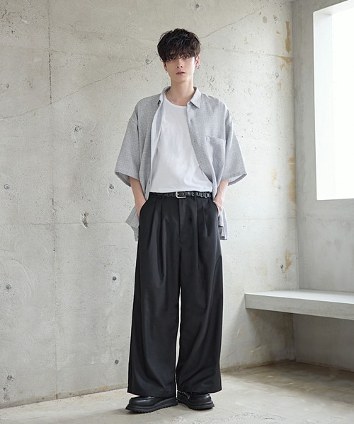 ETELIO(エテリオ)の「本革サークルパーツレザーベルト(ベルト・メンズ・ブラック・F)」の18枚目の写真