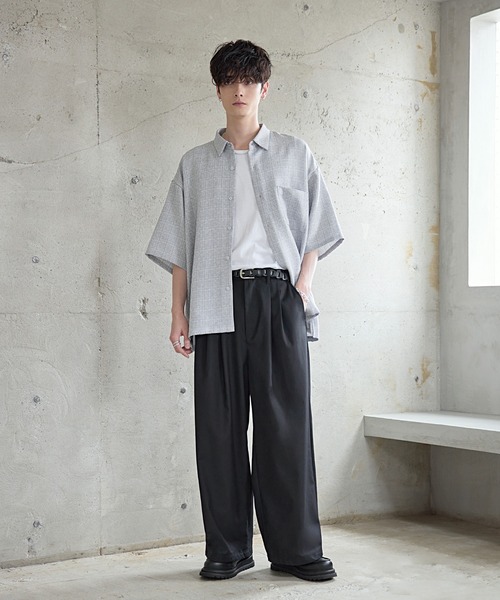 ETELIO(エテリオ)の「本革サークルパーツレザーベルト(ベルト・メンズ・ブラック・F)」の21枚目の写真