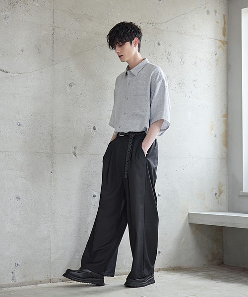 ETELIO(エテリオ)の「本革サークルパーツレザーベルト(ベルト・メンズ・ブラック・F)」の12枚目の写真