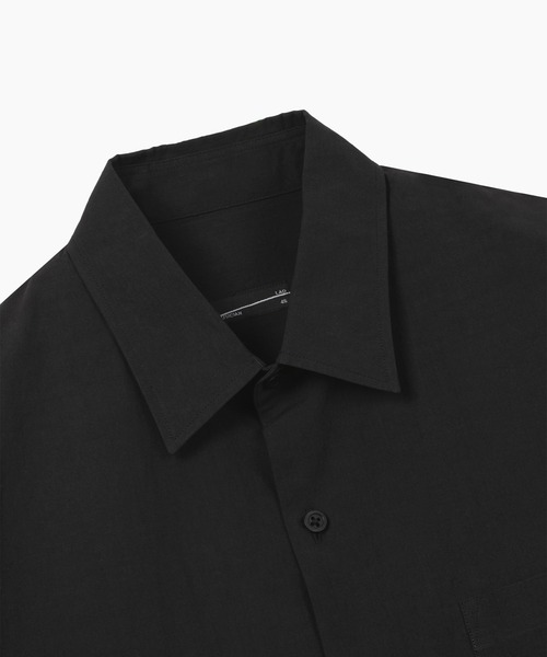 LAD MUSICIAN(ラッドミュージシャン)の「COTTON LINEN SHORT SLEEVE BIG SHIRT(シャツ/ブラウス・メンズ・ブラック/ホワイト・46/44/42)」の6枚目の写真