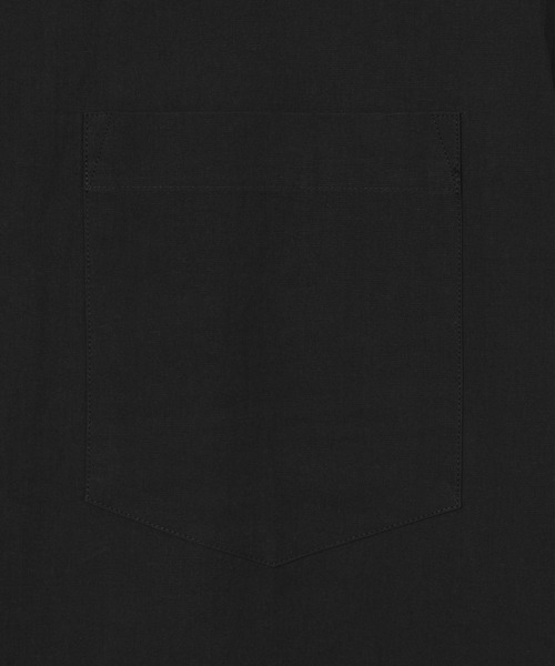 LAD MUSICIAN(ラッドミュージシャン)の「COTTON LINEN SHORT SLEEVE BIG SHIRT(シャツ/ブラウス・メンズ・ブラック/ホワイト・46/44/42)」の7枚目の写真