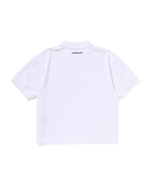 BAPE 93番 ホワイトポロシャツ BAPE 93番 ホワイトポロシャツ ウェア