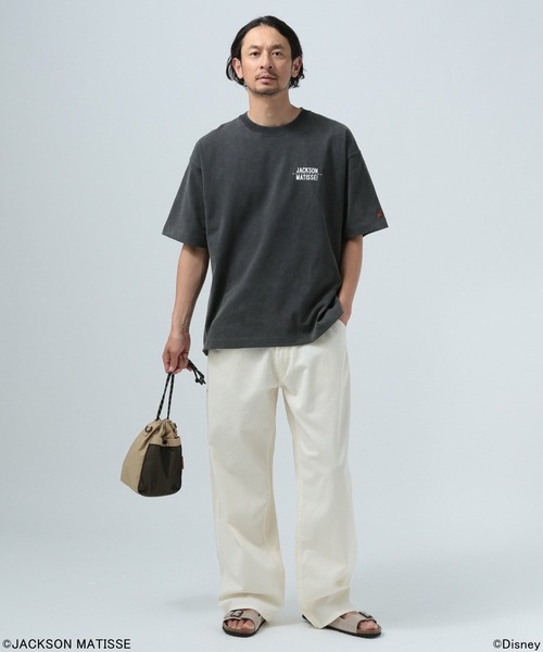 JACKSON MATISSE(ジャクソンマティス)の「【JACKSON MATISSE/BAYFLOW】Disney DOGPARTY(Tシャツ/カットソー・メンズ・ブラック/オフホワイト/チャコールグレー/ネイビー・MEDIUM/LARGE)」の10枚目の写真