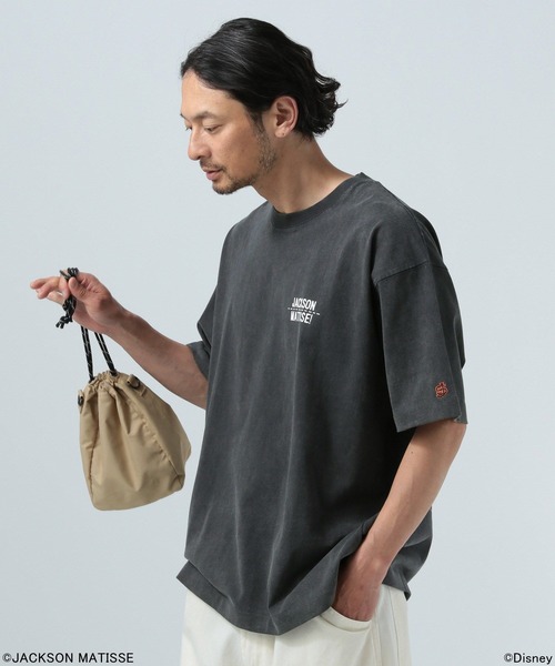 JACKSON MATISSE(ジャクソンマティス)の「【JACKSON MATISSE/BAYFLOW】Disney DOGPARTY(Tシャツ/カットソー・メンズ・ブラック/オフホワイト/チャコールグレー/ネイビー・MEDIUM/LARGE)」の12枚目の写真