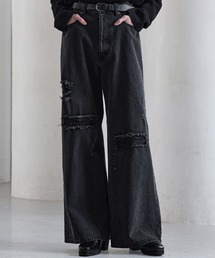 CLEL(�N���C��)�́yCLEL�zVeiled Damage Denim / ���F�C���h�_���[�W�f�j��(�f�j���p���c)