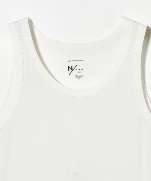 UNITED ARROWS（ユナイテッドアローズ）の「＜NEUTRALWORKS.＞ ドライウルトラライトタンク（タンクトップ・メンズ・ホワイト・M/XL/L）」の3枚目の写真