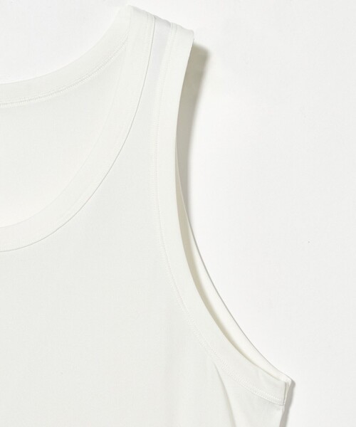UNITED ARROWS（ユナイテッドアローズ）の「＜NEUTRALWORKS.＞ ドライウルトラライトタンク（タンクトップ・メンズ・ホワイト・M/XL/L）」の4枚目の写真