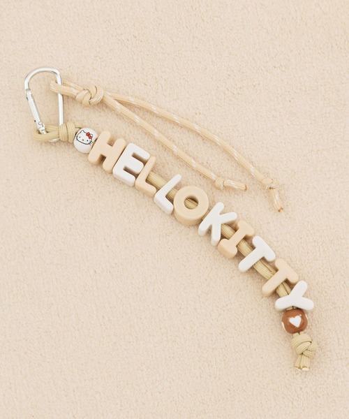 Me%(ミィパーセント)の「【HELLO KITTY】ロゴチャーム 324430(キーホルダー・レディース・ブラック/ベージュ・FREE)」の15枚目の写真