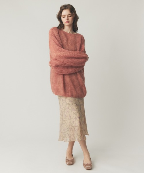 DEICY me couture 2WAYキッドモヘヤシアーニット 2wayキッドモヘヤシアーニット（ニット/セーター）｜ME COUTURE（ミー