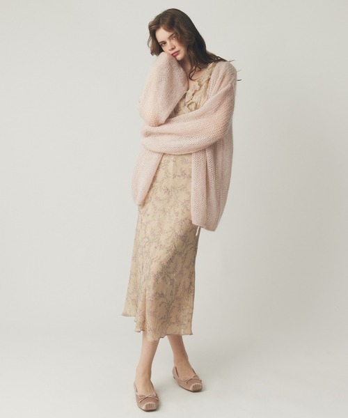 2wayキッドモヘヤシアーニット（ニット/セーター）｜ME COUTURE（ミー