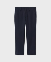 ポールスミス リブ付き スラックス タック テーパード タイト ネイビー M Paul Smith - ポールスミス リブ付き スラックス タック