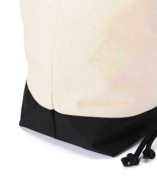 MHL.(エムエイチエル)の「COTTON CANVAS(ショルダーバッグ・レディース・ホワイト系その他2/ブラック・FREE)」の5枚目の写真