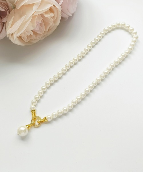 Bisou Simple 14ktゴールド＆パールネックレス Ф 3Sn1nxhOk7RLnguBfYQDfd1Jwytt5f