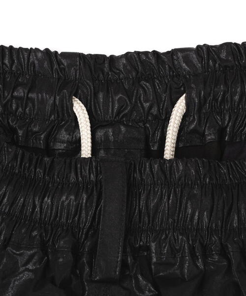 ROYAL FLASH（ロイヤルフラッシュ）の「A.F ARTEFACT/エーエフ・アーティファクト/Coating Random Gather Wide Pant（その他パンツ・メンズ・ブラック・2/3）」の11枚目の写真