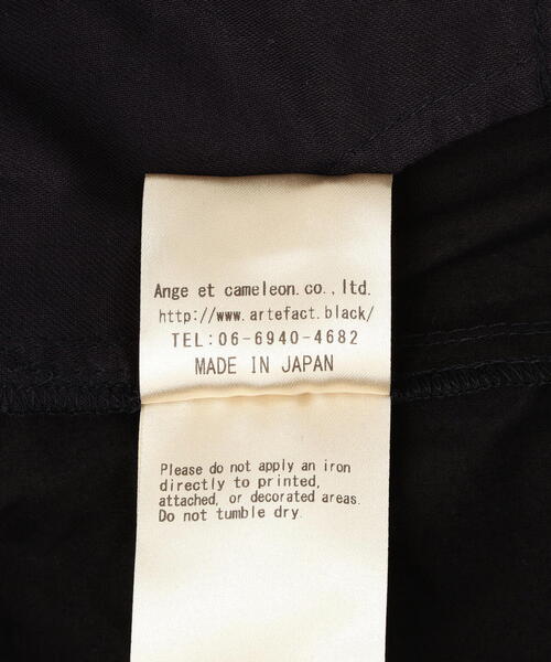 ROYAL FLASH（ロイヤルフラッシュ）の「A.F ARTEFACT/エーエフ・アーティファクト/Coating Random Gather Wide Pant（その他パンツ・メンズ・ブラック・2/3）」の15枚目の写真