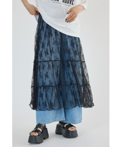 即完売品✨️ ロデオクラウンズ ティアードオーバーオール