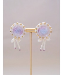 【chiguhagu】【chiguhagu】ビーズ刺繍ピアス(MA)