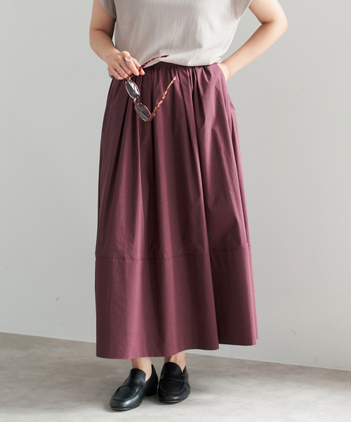 タフタトリミングスカート（スカート）｜IENA（イエナ）のファッション