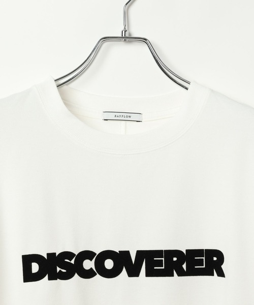 BAYFLOW(ベイフロー)の「シンプルロゴショートTシャツ(Tシャツ/カットソー・レディース・ライトピンク/ライトブルー/オフホワイト/ライトイエロー・FREE)」の16枚目の写真