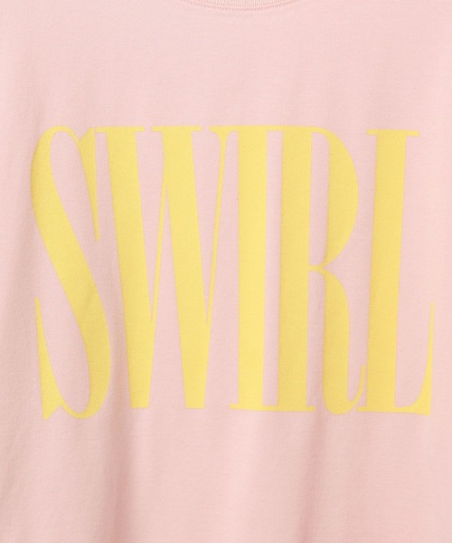 BAYFLOW(ベイフロー)の「シンプルロゴショートTシャツ(Tシャツ/カットソー・レディース・ライトピンク/ライトブルー/オフホワイト/ライトイエロー・FREE)」の21枚目の写真