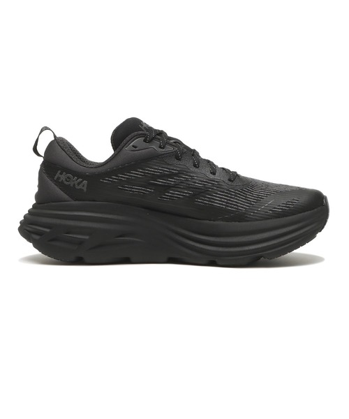 HOKA（ホカ）の「BONDI 8 TS CAGED　1155391-BBLC（スニーカー・メンズ・ブラック・27.5cm/28.0cm/27.0cm/26.5cm/26.0cm/29.0cm/28.5cm/24.5cm/24.0cm/23.0cm/25.5cm/25.0cm/23.5cm）」の2枚目の写真