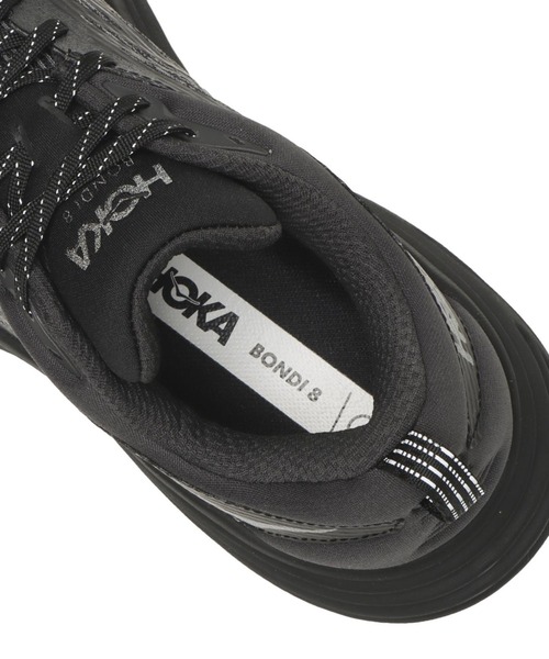HOKA（ホカ）の「BONDI 8 TS CAGED　1155391-BBLC（スニーカー・メンズ・ブラック・27.5cm/28.0cm/27.0cm/26.5cm/26.0cm/29.0cm/28.5cm/24.5cm/24.0cm/23.0cm/25.5cm/25.0cm/23.5cm）」の5枚目の写真