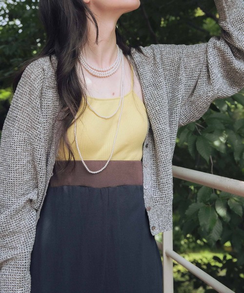 URBAN RESEARCH(アーバンリサーチ)の「『別注』onit×URBAN RESEARCH ベアトップオールインワン(サロペット/オーバーオール・レディース・ブラック/ネイビー・FREE)」の10枚目の写真