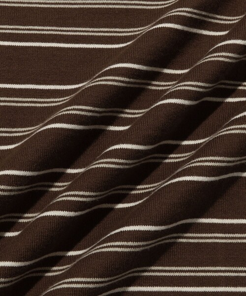 ADAM ET ROPE'（アダムエロペ）の「【Chocomoo×ADAM ET ROPE 】刺しゅう POLO（ポロシャツ・メンズ・ダークブラウン/ブラック系その他・FREE）」の8枚目の写真