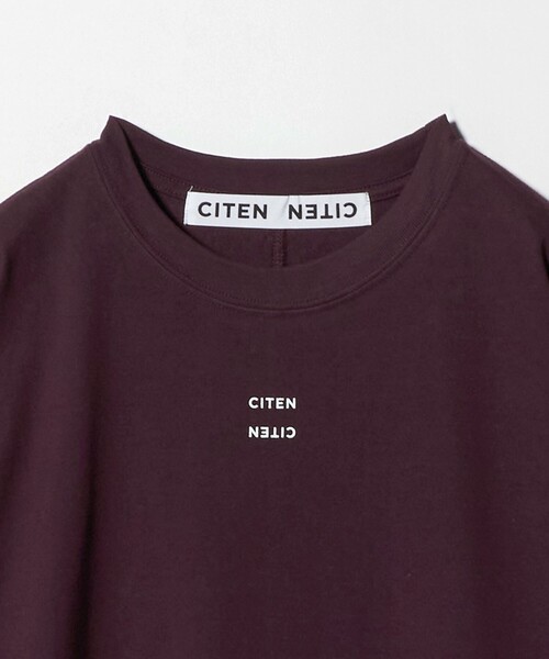 CITEN（シテン）の「＜CITEN＞CITENロゴカットワンピースハンソデ（ワンピース・レディース・ブラック/ダークブラウン・S/M）」の10枚目の写真