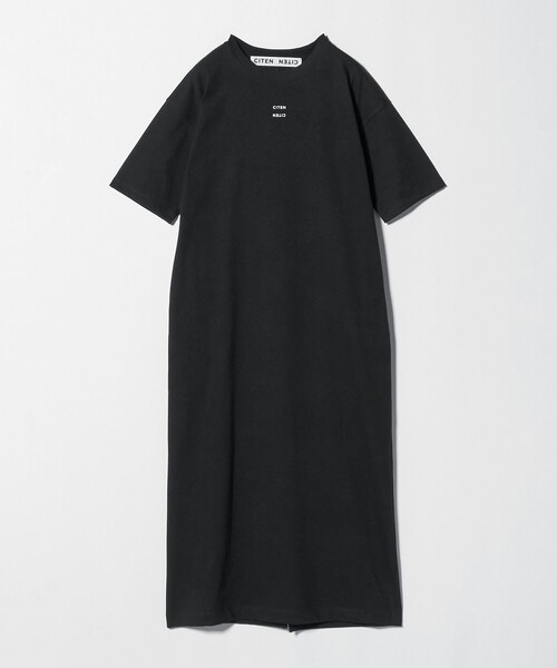 CITEN（シテン）の「＜CITEN＞CITENロゴカットワンピースハンソデ（ワンピース・レディース・ブラック/ダークブラウン・S/M）」の17枚目の写真