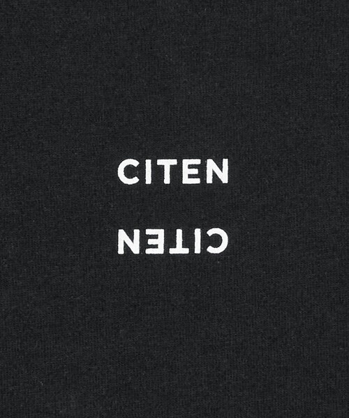 CITEN（シテン）の「＜CITEN＞CITENロゴカットワンピースハンソデ（ワンピース・レディース・ブラック/ダークブラウン・S/M）」の20枚目の写真
