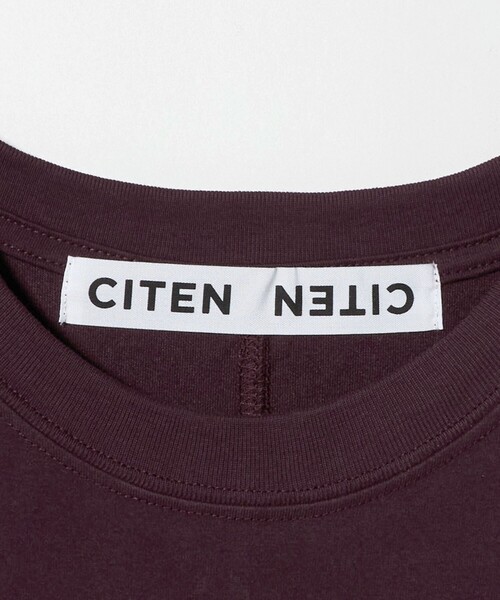 CITEN（シテン）の「＜CITEN＞CITENロゴカットワンピースハンソデ（ワンピース・レディース・ブラック/ダークブラウン・S/M）」の22枚目の写真