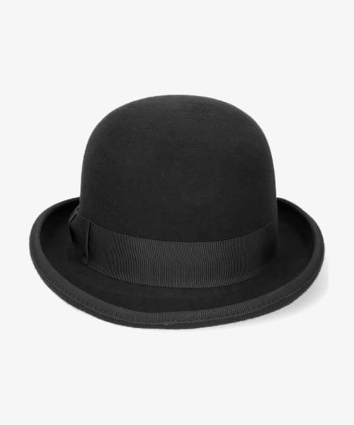 OVERRIDE（オーバーライド）の「OVERRIDE  FELT BOWLER / オーバーライド（ハット・メンズ・ブラウン/レッド/グリーン/ベージュ/ネイビー/グレー/ブラック・60cm/58cm）」の15枚目の写真