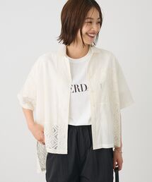 CRAFT STANDARD BOUTIQUE(クラフトスタンダードブティック)の「レースパッチワークシャツ(シャツ/ブラウス)」