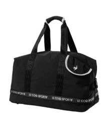 【le coq sportif GOLF】フラップポケットデザイン ボストンバッグ 背面シューズポケット付き ゴルフバック